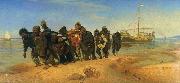 Ilya Repin Burlaks on Volga, Spain oil painting artist